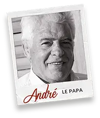 André, le papa