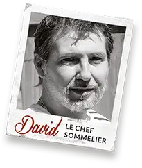 David, le chef sommelier