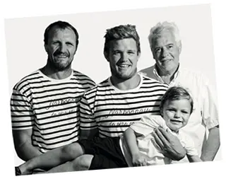 Trois générations de la famille Bebelle
