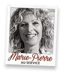 Marie-Pierre, au service