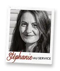 Stéphanie, au service